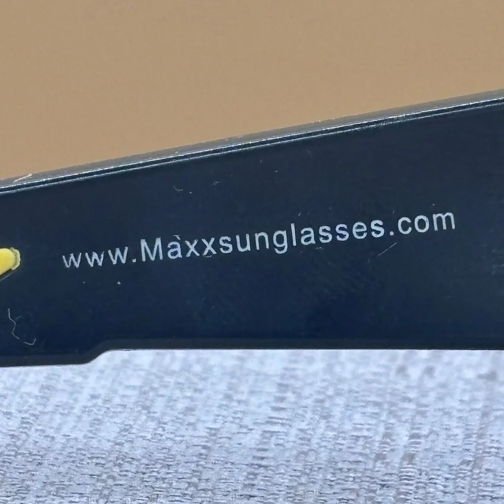 Maxx Sunglasses Maxx 7 Sport Mens OS Black Excellent Gorpcore